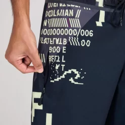 Lange Boardshort Voor Surfen 900 Tiger Dude 17 Lange Boardshort Voor Surfen 900 Tiger Dude -Trend Kledij Verkoop lange boardshort voor surfen digibug zwart groen 8