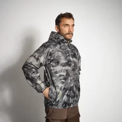 Lichte Regenjas Voor Jagen 100 -Trend Kledij Verkoop lichte regenjas voor jagen 100 camouflage grijs 4