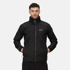 Regatta Lyle IV Heren Hiking Waterdichte Jas - Zwart -Trend Kledij Verkoop lyle iv heren hiking waterdichte jas zwart 4