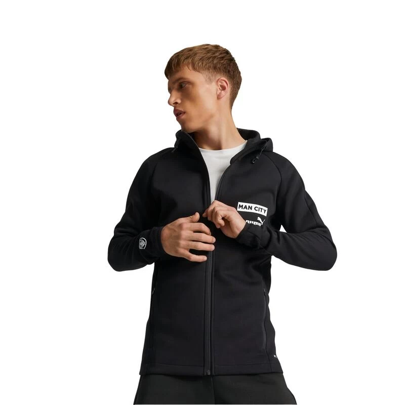 Manchester City F.C. Casuals Voetbaljack Met Capuchon Voor Heren PUMA 7 Manchester City F.C. Casuals Voetbaljack Met Capuchon Voor Heren PUMA - Afbeelding 7