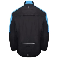 Dare 2b Mediant Heren Fitness Waterdichte Jas - Lichtblauw / Zwart -Trend Kledij Verkoop mediant heren fitness waterdichte jas lichtblauw zwart 2