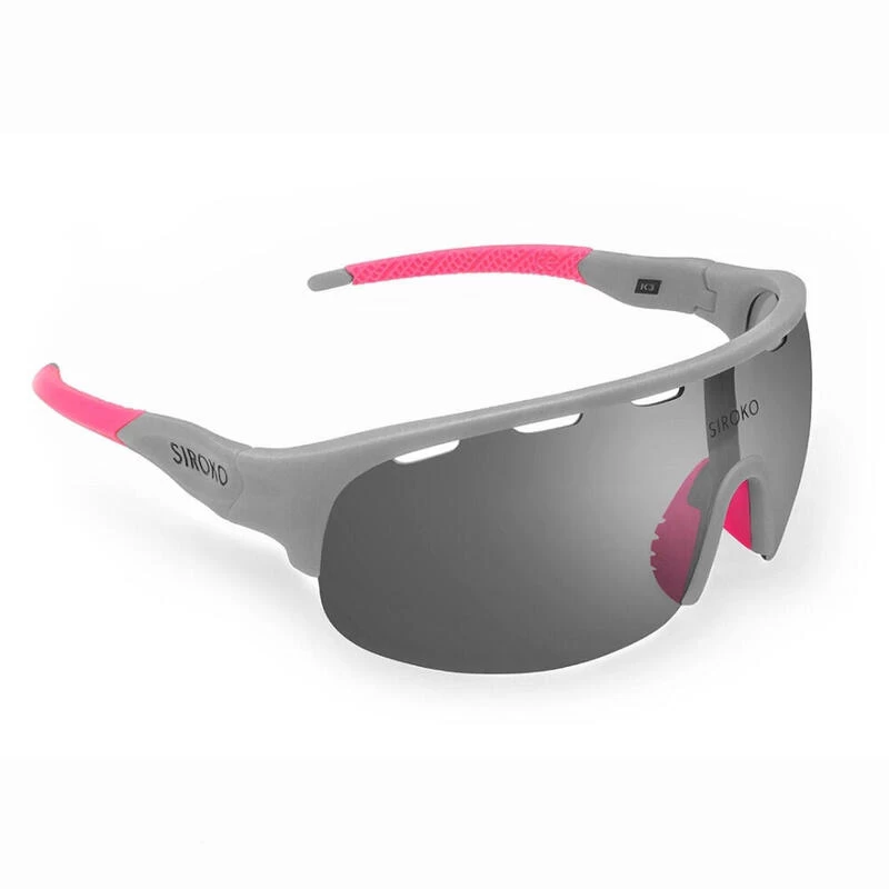 Meekleurende Bril Wielrennen SIROKO K3 PhotoChromic Amazonas Grijs Heren 2 Meekleurende Bril Wielrennen SIROKO K3 PhotoChromic Amazonas Grijs Heren - Afbeelding 2