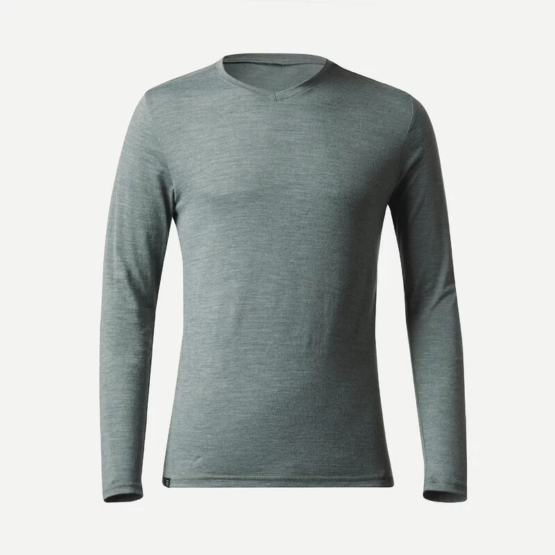 Herenshirt Met Lange Mouwen Travel 500 Wool 1 Herenshirt Met Lange Mouwen Travel 500 Wool