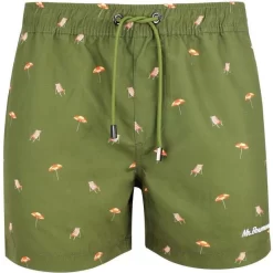Mr.Bowmont The Ace Of Shades Zwembroek Olijfgroen