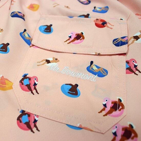 Mr.Bowmont The Floater Zwembroek Zalmroze 4 Mr.Bowmont The Floater Zwembroek Zalmroze - Afbeelding 4