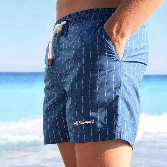 Mr.Bowmont The Mr.Bowmont Zwembroek Blauw 3 Mr.Bowmont The Mr.Bowmont Zwembroek Blauw - Afbeelding 3