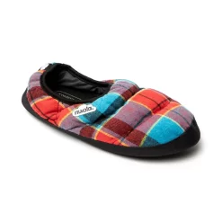 Nuvola Unisex Slippers In Rood En Blauw Met Rubberen Zolen -Trend Kledij Verkoop nuvola unisex slippers in rood en blauw met rubberen zolen 2