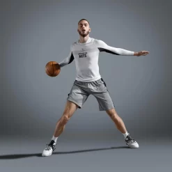 Ondershirt Voor Basketbal Heren/dames NBA Los Angeles Lakers UT500 -Trend Kledij Verkoop ondershirt voor basketbal herendames nba brooklyn nets ut500 wit 10