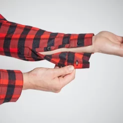 OVERHEMD 100 -Trend Kledij Verkoop overhemd 100 rood 9