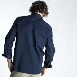 Tribord Overhemd Voor Heren Sailing 100 Lange Mouwen 12 Tribord Overhemd Voor Heren Sailing 100 Lange Mouwen -Trend Kledij Verkoop overhemd voor heren sailing 100 lange mouwen marineblauw 3