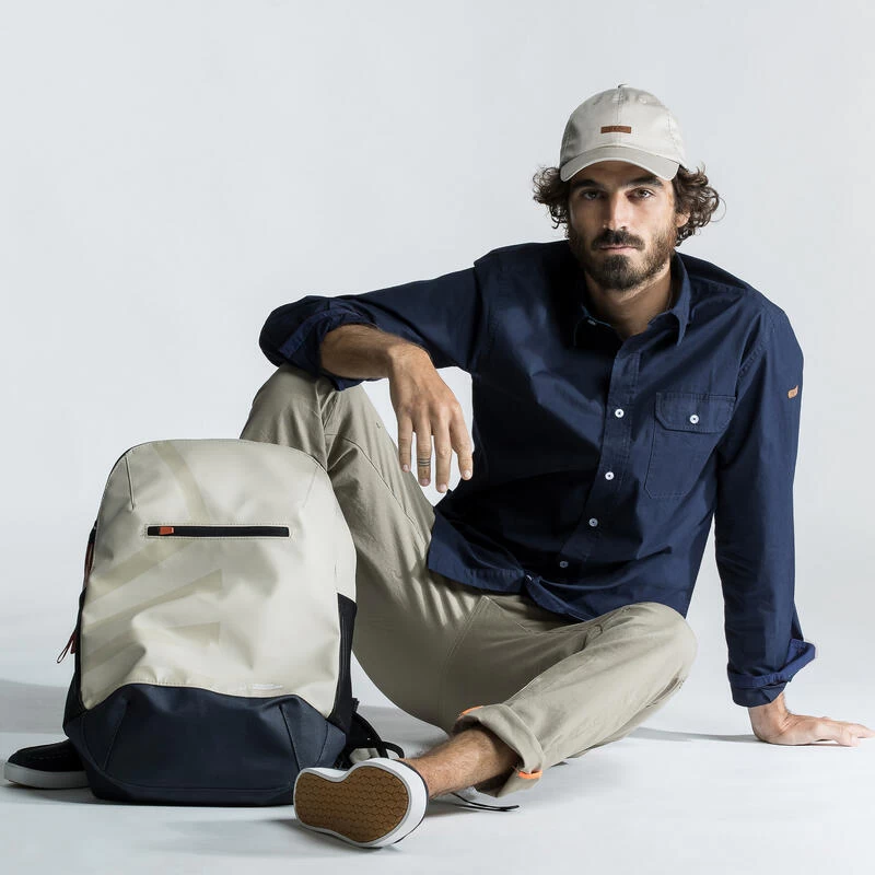 Tribord Overhemd Voor Heren Sailing 100 Lange Mouwen 5 Tribord Overhemd Voor Heren Sailing 100 Lange Mouwen - Afbeelding 5