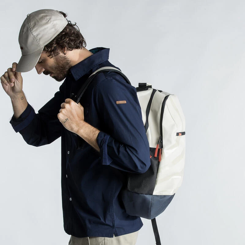 Tribord Overhemd Voor Heren Sailing 100 Lange Mouwen 6 Tribord Overhemd Voor Heren Sailing 100 Lange Mouwen - Afbeelding 6