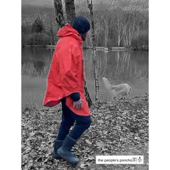 Poncho De Poncho Van Het Volk Oranje -Trend Kledij Verkoop poncho de poncho van het volk oranje 3