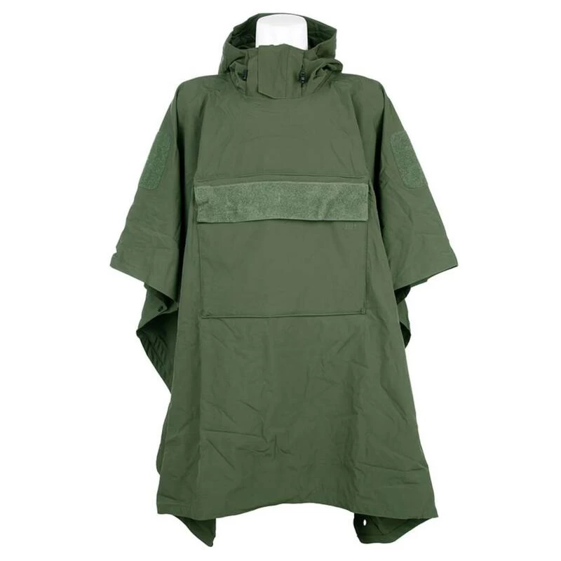 Poncho Outbreak - One Size - Soft Shell - Groen 1 Poncho Outbreak - One Size - Soft Shell - Groen