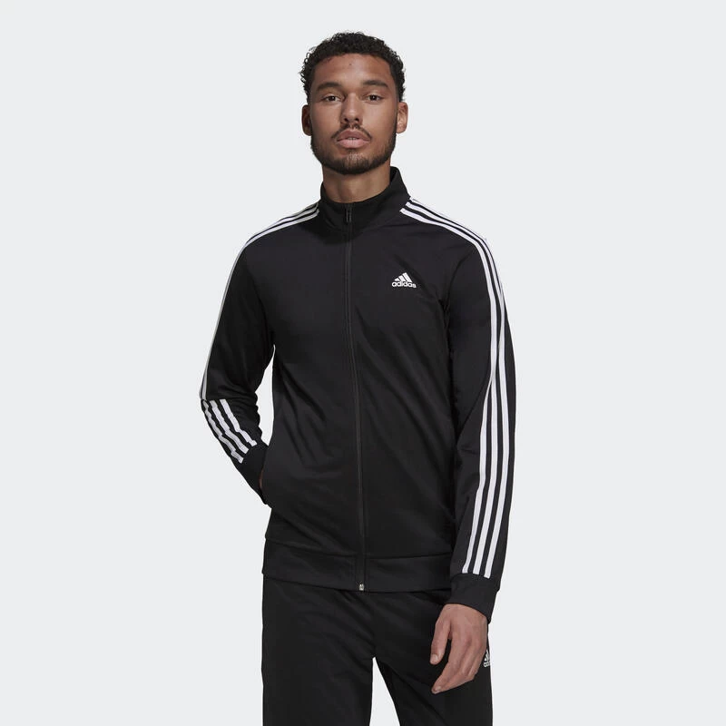 ADIDAS Primegreen Essentials Warm-Up 3-Stripes Trainingsjack 1 ADIDAS Primegreen Essentials Warm-Up 3-Stripes Trainingsjack