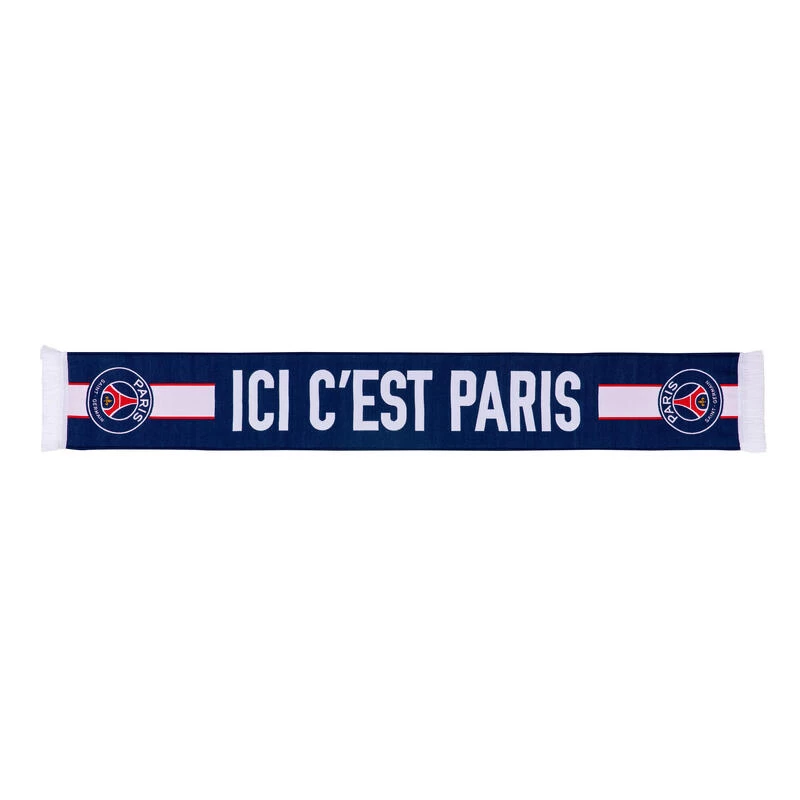 PSG Supporter Sjaal "Ici C'est Paris Bleu 2 PSG Supporter Sjaal "Ici C'est Paris Bleu - Afbeelding 2