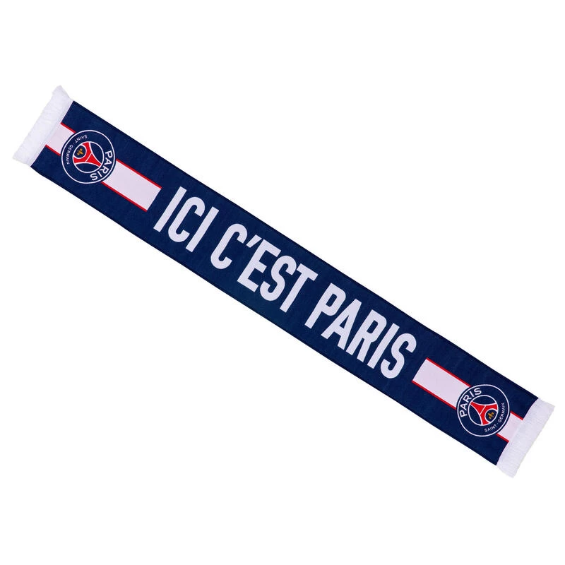 PSG Supporter Sjaal "Ici C'est Paris Bleu 3 PSG Supporter Sjaal "Ici C'est Paris Bleu - Afbeelding 3