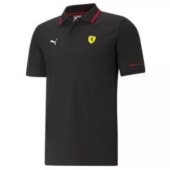 Puma Scuderia Ferrari Race Polo, Mannen, T-shirt, Zwart