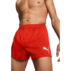 Puma Zwembroek Heren Short Shorts Rood 7 Puma Zwembroek Heren Short Shorts Rood -Trend Kledij Verkoop puma zwembroek heren short shorts rood 2