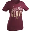 Rawlings GSW1 Vrouwen Gouden T-shirt S Maroon