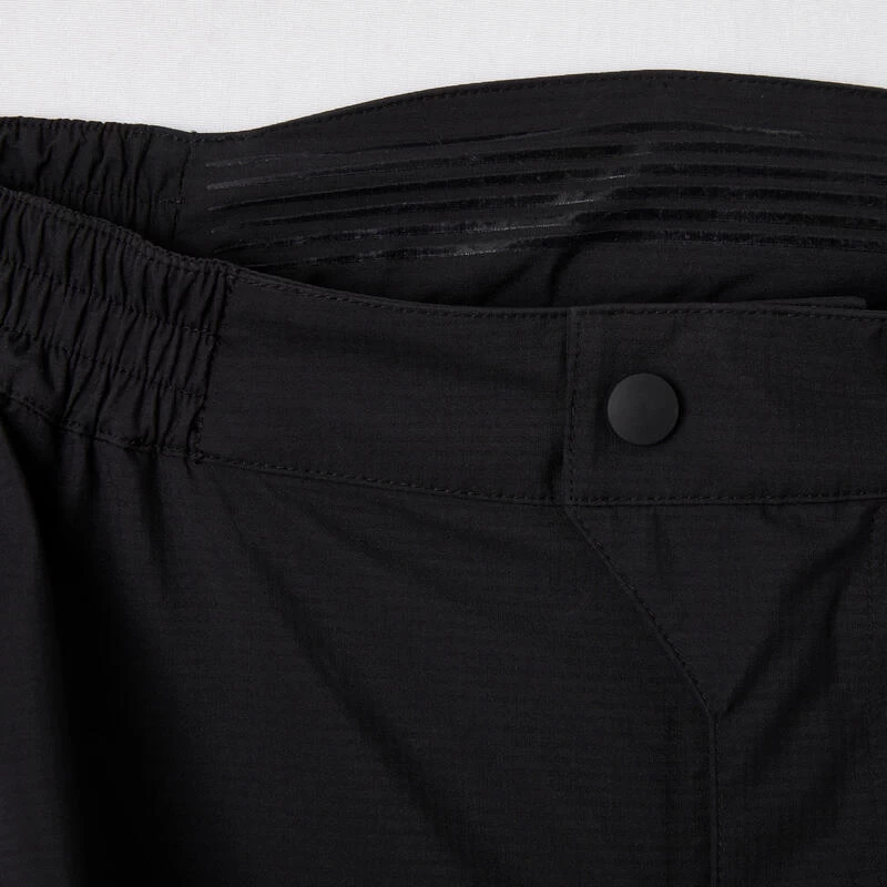 BTWIN Regenbroek Voor Op De Fiets Heren 900 Zwart 10 BTWIN Regenbroek Voor Op De Fiets Heren 900 Zwart - Afbeelding 10