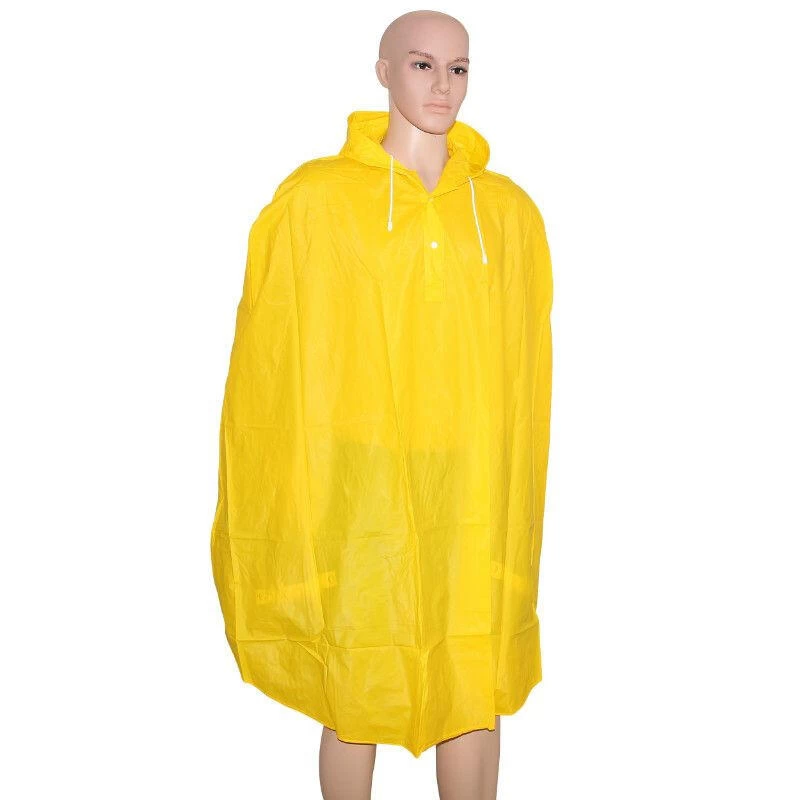 Regenponcho Met Capuchon En Hoge Kwaliteit Dikke Pvc Hoes P2R 2 Regenponcho Met Capuchon En Hoge Kwaliteit Dikke Pvc Hoes P2R - Afbeelding 2