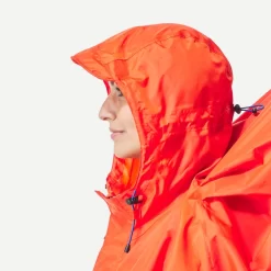 Quechua Regenponcho Voor Trekking MT900 Rood 75 Liter S/M -Trend Kledij Verkoop regenponcho voor trekking mt900 rood 75 liter sm 4