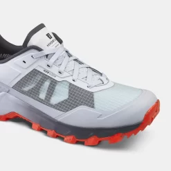 Quechua Schoenen Voor Bergwandelen Heren MH500 Light -Trend Kledij Verkoop schoenen voor bergwandelen heren mh500 light lichtgrijs rood 4