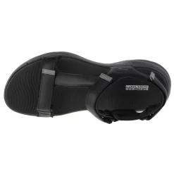 Skechers Go Walk 6 Sandal, Mannen, , Sandalen, Zwart 6 Skechers Go Walk 6 Sandal, Mannen, , Sandalen, Zwart -Trend Kledij Verkoop skechers go walk 6 sandal mannen sandalen zwart 2