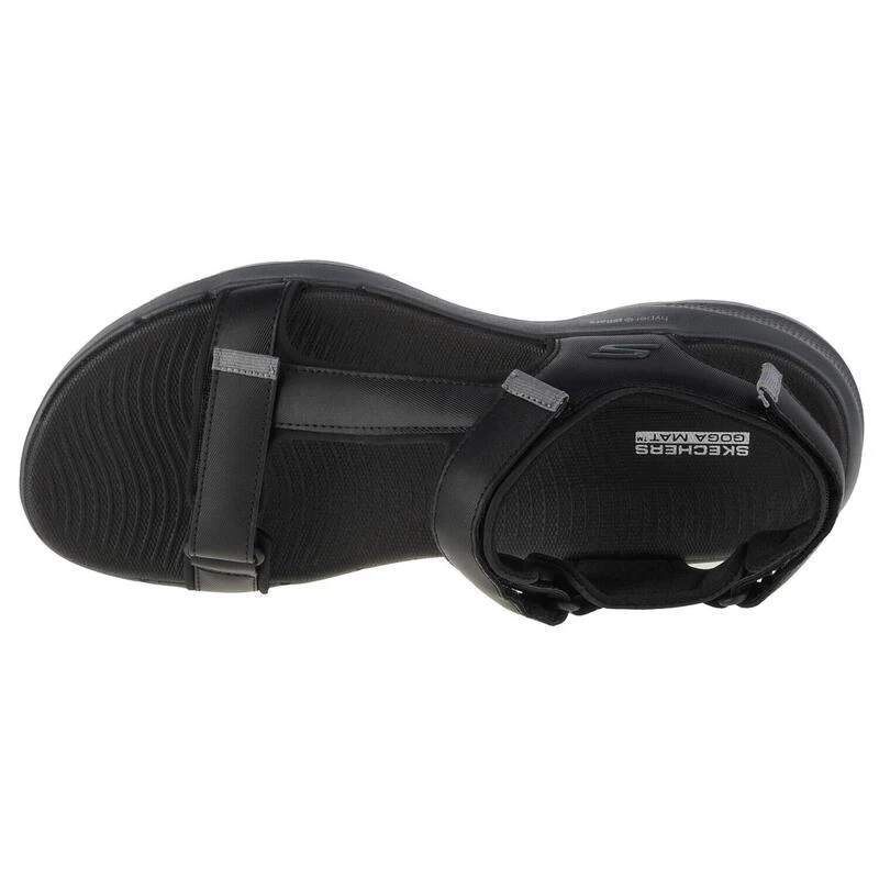 Skechers Go Walk 6 Sandal, Mannen, , Sandalen, Zwart 3 Skechers Go Walk 6 Sandal, Mannen, , Sandalen, Zwart - Afbeelding 3