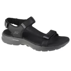 Skechers Go Walk 6 Sandal, Mannen, , Sandalen, Zwart
