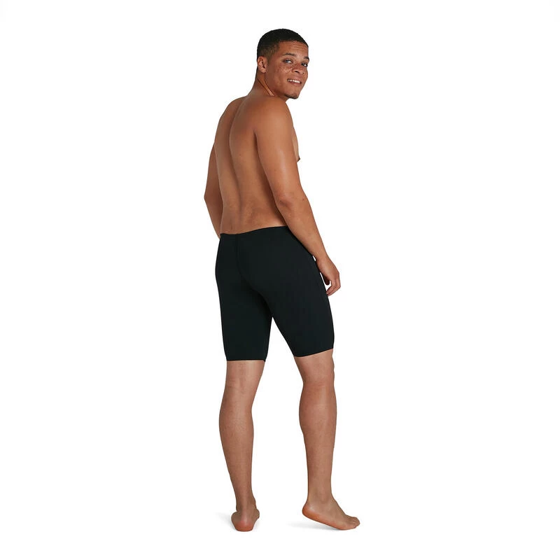 Speedo Men's Essentials Endurance+ Jammer - Black 3 Speedo Men's Essentials Endurance+ Jammer - Black - Afbeelding 3