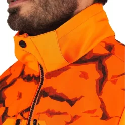 Stevige Softshell Jachtjas 500 Fluo-oranje -Trend Kledij Verkoop stevige softshell jachtjas 500 fluo oranje 15