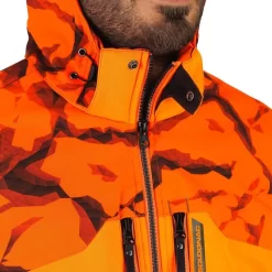 Stevige Softshell Jachtjas 500 Fluo-oranje -Trend Kledij Verkoop stevige softshell jachtjas 500 fluo oranje 6