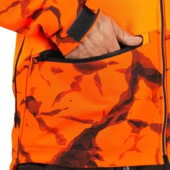 Stevige Softshell Jachtjas 500 Fluo-oranje -Trend Kledij Verkoop stevige softshell jachtjas 500 fluo oranje 7