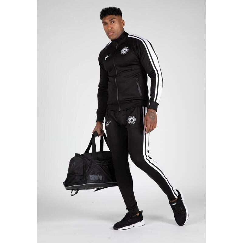 Gorilla Wear Stratford Track Jacket - Black 3 Gorilla Wear Stratford Track Jacket - Black - Afbeelding 3