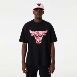 NEW ERA T-shirt Chicago Bulls NBA Infill Logo