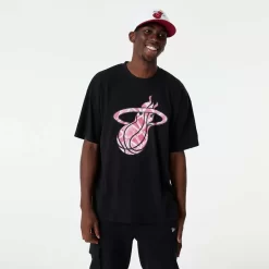 NEW ERA T-shirt Miami Heat NBA Infill Logo