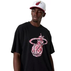 NEW ERA T-shirt Miami Heat NBA Infill Logo -Trend Kledij Verkoop t shirt miami heat nba infill logo 3