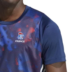ADIDAS T-shirt Officiel D'Entrainement De L'Équipe De France 2023/24 -Trend Kledij Verkoop t shirt officiel dentrainement de lequipe de france 202324 5