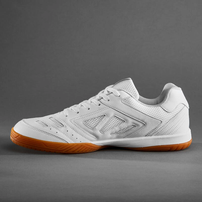 TAFELTENNISSCHOENEN TTS 500 NIEUW WIT/ZILVER 3 TAFELTENNISSCHOENEN TTS 500 NIEUW WIT/ZILVER - Afbeelding 3