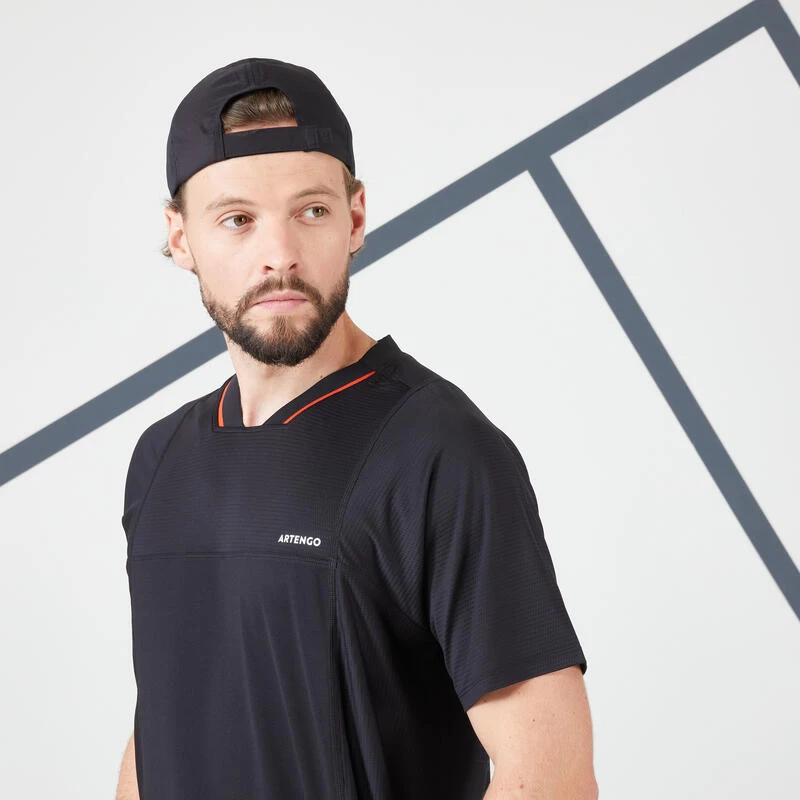 Artengo Tennis-T-shirt Voor Heren TTS DRY 5 Artengo Tennis-T-shirt Voor Heren TTS DRY - Afbeelding 5