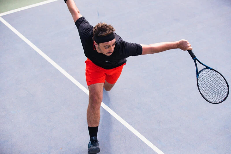 Artengo Tennis-T-shirt Voor Heren TTS DRY 7 Artengo Tennis-T-shirt Voor Heren TTS DRY - Afbeelding 7