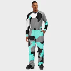 Thermisch Ondershirt Wintersport SIROKO Slush Penguin Turquoise Heren -Trend Kledij Verkoop thermisch ondershirt wintersport siroko slush penguin turquoise heren 3