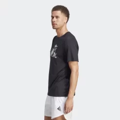 ADIDAS Train Essentials Seasonal Training Graphic T-shirt -Trend Kledij Verkoop train essentials seasonal training graphic t shirt 2