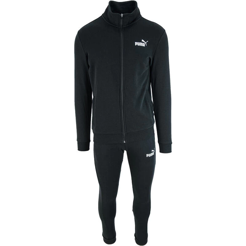 Trainingspak Puma Clean Sweat, Zwart, Mannen 1 Trainingspak Puma Clean Sweat, Zwart, Mannen