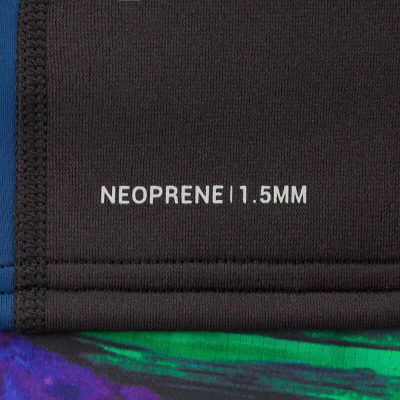 Uv-werende Rashguard Voor Surfen Heren Lange Mouwen Neopreen/lycra Grijs 6 Uv-werende Rashguard Voor Surfen Heren Lange Mouwen Neopreen/lycra Grijs - Afbeelding 6