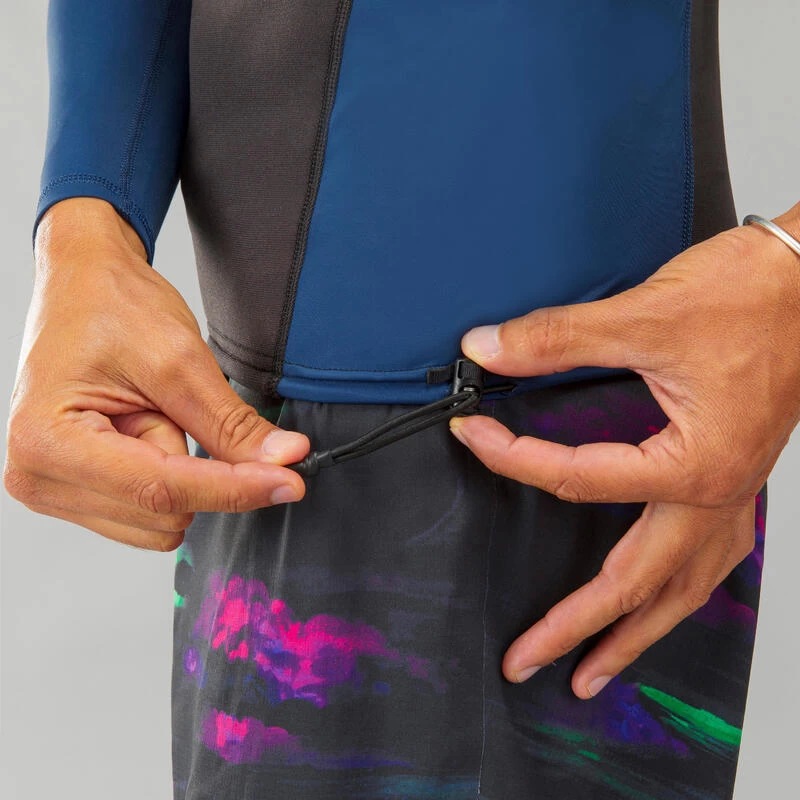 Uv-werende Rashguard Voor Surfen Heren Lange Mouwen Neopreen/lycra Grijs 8 Uv-werende Rashguard Voor Surfen Heren Lange Mouwen Neopreen/lycra Grijs - Afbeelding 8