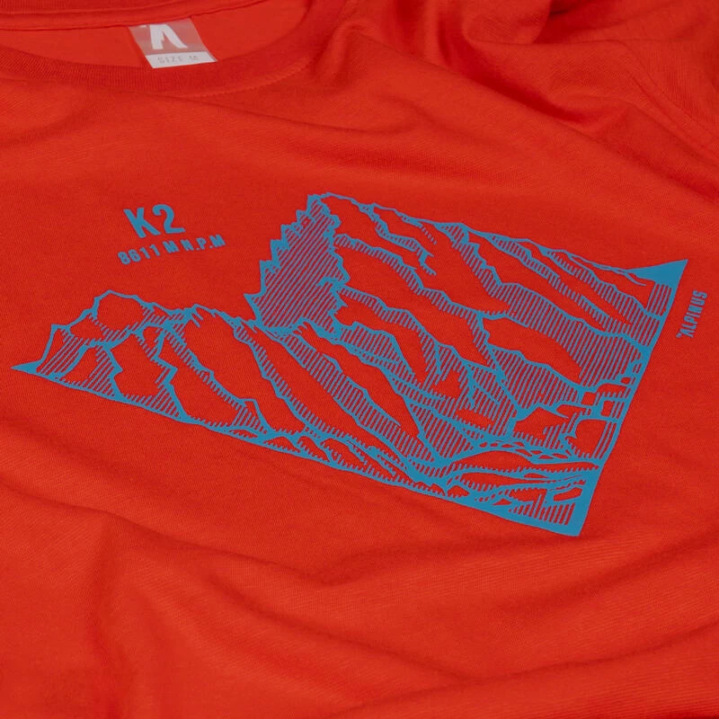 Wandel T-shirt Voor Heren Alpinus Skilbrum 2 Wandel T-shirt Voor Heren Alpinus Skilbrum - Afbeelding 2