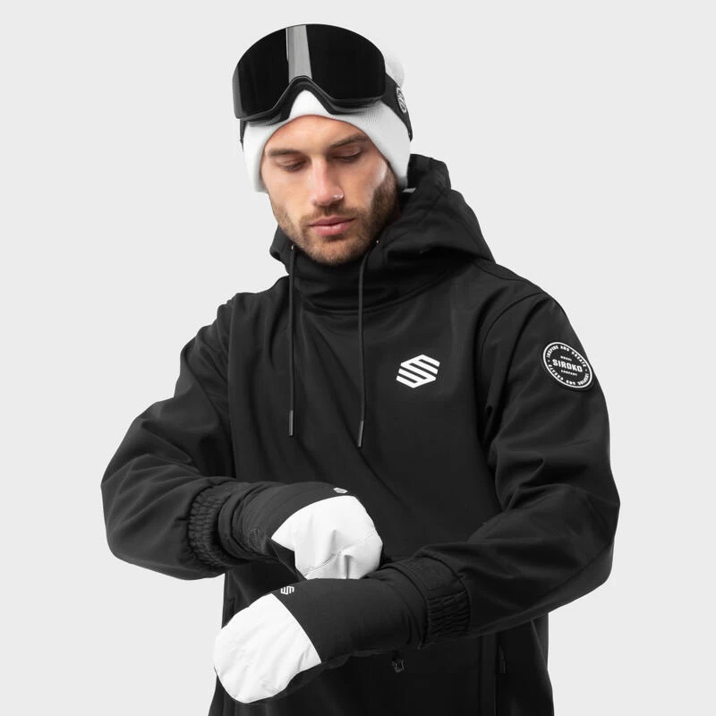 Wanten Wintersport SIROKO Pitztal White Zwart Heren 3 Wanten Wintersport SIROKO Pitztal White Zwart Heren - Afbeelding 3